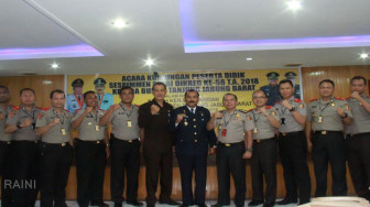 Perwira Sespimmen Polri Kunker ke Tanjung Jabung Barat