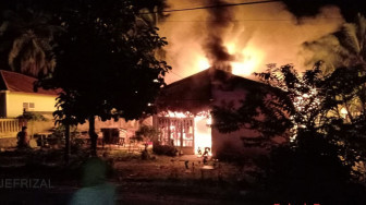 Ditinggal Tahlilan, Rumah Fahmaidi Ludes Terbakar