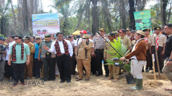 Wakapolda Jambi Hadiri Kegiatan Menteri Pertanian di Jambi