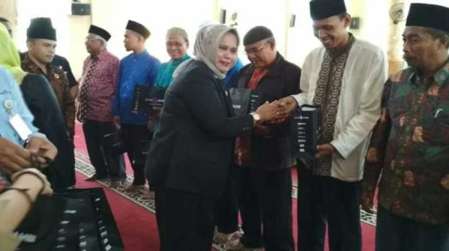 Ketua DPRD Muarojambi Hadiri Gema Muharram 1440 H di Masjid Al Abror