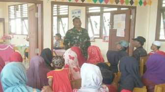 TMMD 103 Beri Wawasan Kebangsaan ke Warga Dusun Sungai Ayam