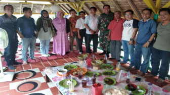 TNI dan Awak Media di Jambi Selalu Kompak