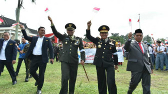 Kirab Merah Putih Meriahkan Peringatan Sumpah Pemuda di Provinsi Jambi