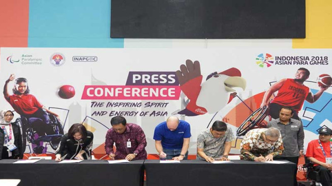 Pergelaran Asian Para Games 2018, Peroleh Dukungan 43 Sponsor