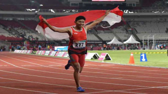 Sapto Yogo Tambah Koleksi Emas Indonesia