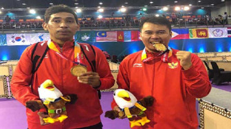 Tenis Meja Bukukan Tiga Emas Asian Para Games 2018
