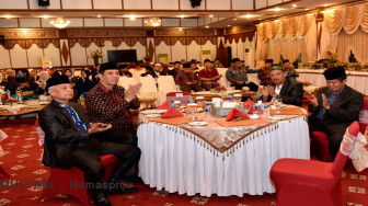 Kafilah MTQ Jambi Dijamu Makan Malam