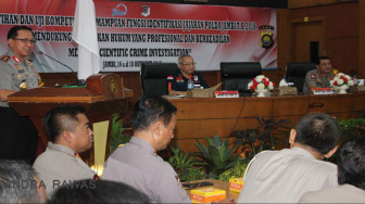 Polda Jambi Gelar Pelatihan Identifikasi Libatkan Polisi Jepang