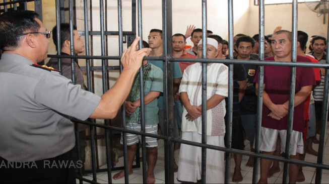 Irjen Pol Muchlis As Sidak ke Rutan Tahti Polda Jambi
