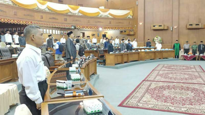 DPRD Muaroambi Gelar Paripurna Penyampaian Rancangan KUA-PPAS Tahun Anggaran 2019