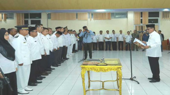 Sekda Batanghari Lantik 256 Pejabat