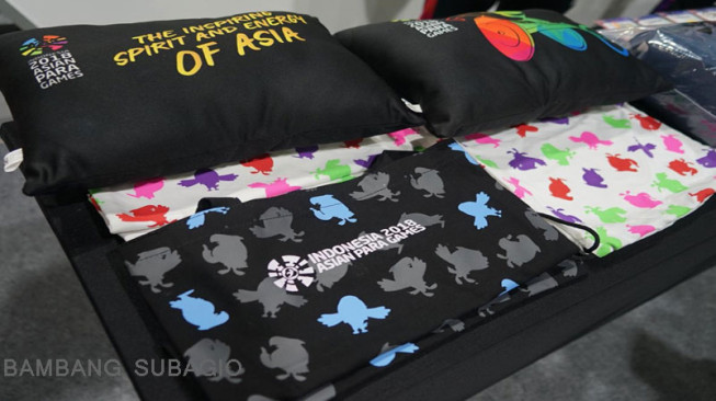 Mulai 6 Oktober, Merchandise Resmi Asian Para Games Mulai Dijual