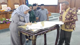 DPRD Muaro Jambi Gelar Paripurna Putusan KUA-PPAS 2019
