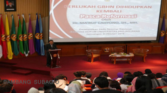 Sesjen MPR : Masyarakat Masih Percaya GBHN Perjelas Arah Pembangunan