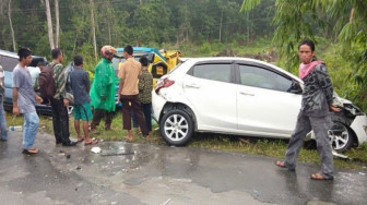 Akibat Tabrakan Beruntun, Sejumlah Penumpang Luka-luka