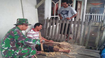 TNI Jalin Keakraban dengan Rakyat