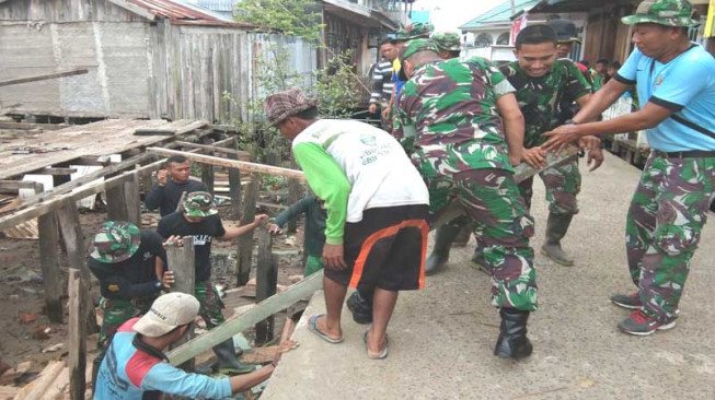TMMD Bangkitkan Semangat Gotong Royong