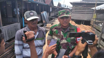 Kadus Sungai Ayam Sampaikan Harapan ke Dandim Tanjab