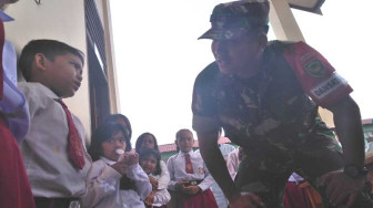 Sagena Ingin Jadi Tentara