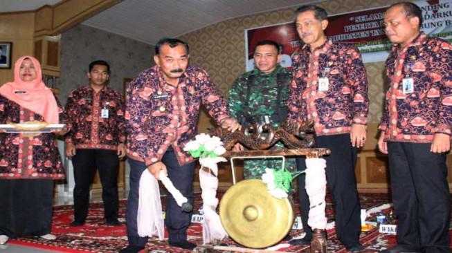 Wabup Buka Lomba KADARKUM Tingkat Kabupaten Tanjabbar