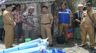 Bupati Santuni Korban Kebakaran Kuamang Kuning