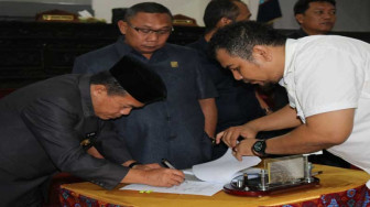 Bupati dan Ketua DPRD Tandatangani KUA-PPAS 2019
