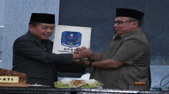 Bupati Sampaikan Nota Keuangan RAPBD Merangin 2019