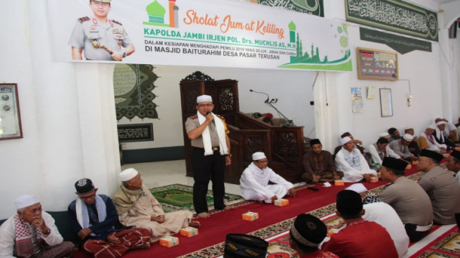 Kapolda Gelar Jumling di Kampung Halaman