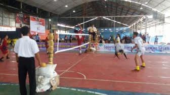 Sepaktakraw Mulai Dipertandingkan