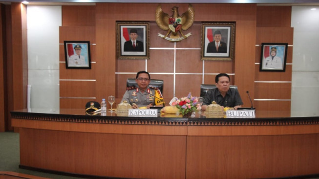 Kapolda Gelar Pertemuan, Ciptakan Pilkada Aman dan Damai