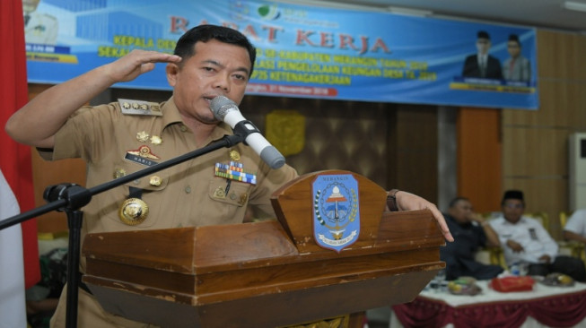 Bupati Merangin Buka Raker Kades Semester II 2018