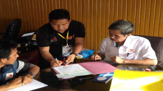 Dana Porprov Cair, Cabor Tandatangani Pakta Integritas