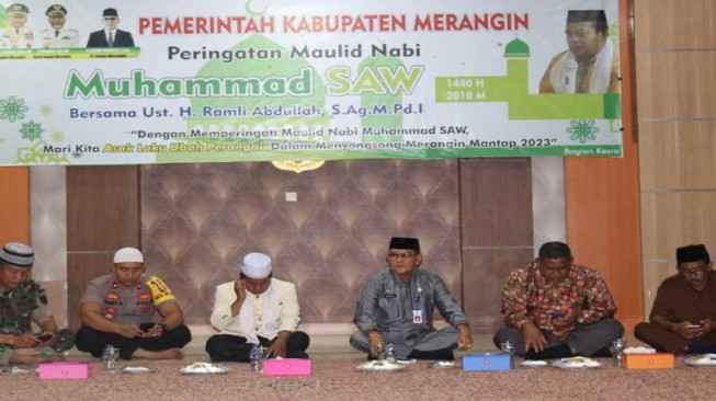 Pemkab Merangin Gelar Peringatan Maulid Nabi
