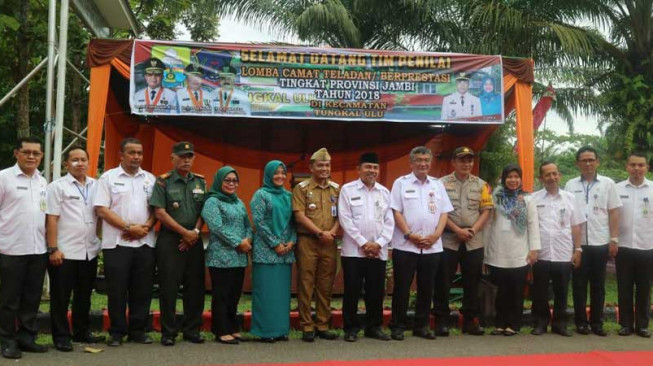 Tim Penilai Camat Teladan Tingkat Provinsi Jambi Lakukan Penilaian