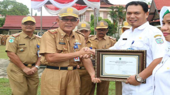 Pemkab Merangin Gelar Upacara HKN ke-54