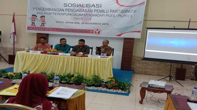 Bawaslu Adakan Sosialisasi Bagi Caleg Perempuan Tanjabbar