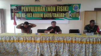 Program Non Fisik TMMD, Sosialisasi Pentingnya Pendataan Jiwa