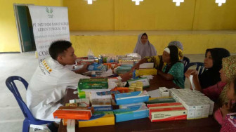 PT IIS Beri Pemeriksaaan Kesehatan Gratis, Wujudkan “Desa Sehat Desa Sejahtera”