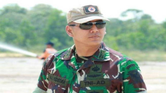 Peringati Hari Infanteri, Prajurit TNI Jalan Kaki Kuala Tungkal - Kota Jambi