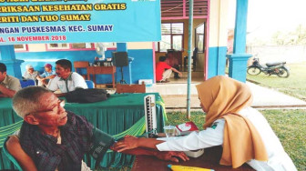 Meriahkan HUT Kabupaten Tebo, Asian Agri Gelar Pemeriksaan Kesehatan Gratis