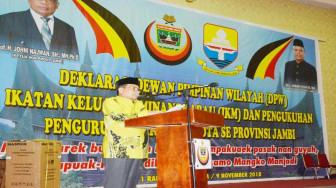 Fachrori Harap Ikatan Keluarga Minangkabau Berkontribusi Bangun Jambi