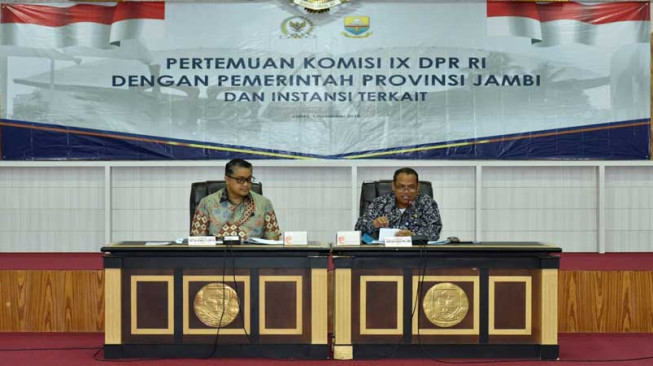 Pemprov Harap Komisi IX DPR RI Dukung Pembangunan Kesehatan dan Ketenagakerjaan