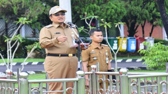 Apel Perdana, Wawako Tekankan Peningkatan Disiplin ASN Pemkot Jambi