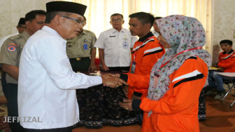 Relawan dan Masyarakat Ujung Tombak Penanganan Bencana