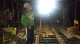 Satgas TMMD Kodim Tanjab Kebut Program Bedah Rumah