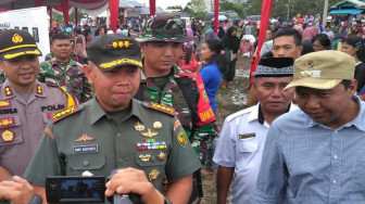 Jenderal TNI Mulyono Apresiasi Semangat Gotong Royong TMMD