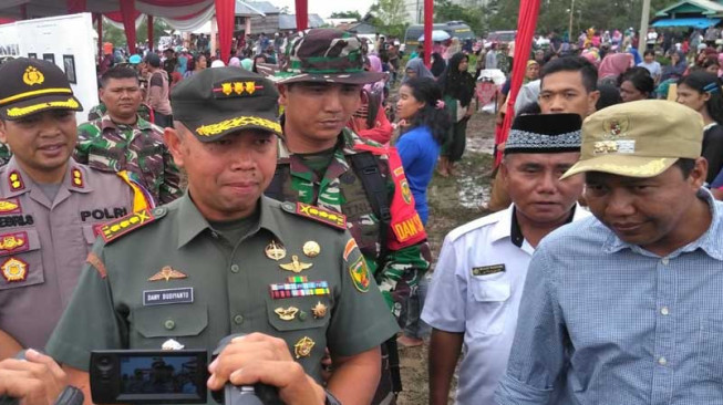 Jenderal TNI Mulyono Apresiasi Semangat Gotong Royong TMMD