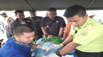 Wabup Muarojambi Hadiri Bhakti Sosial HUT ke-73 TNI