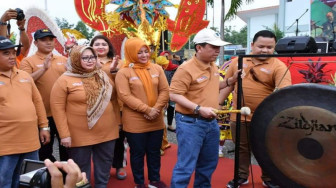 Bupati Tabuh Gong Buka Festival Tapah Malenggang
