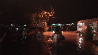 Banjir Kembali Melanda Perumahan Bougenvil Kelurahan Alam Barajo